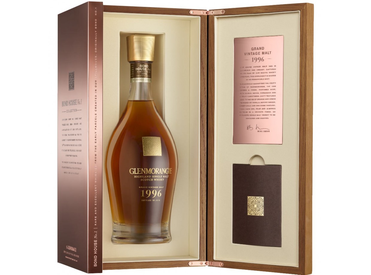 Glenmorangie Grand Vintage Malt 1996 Estuchado - Comprar online