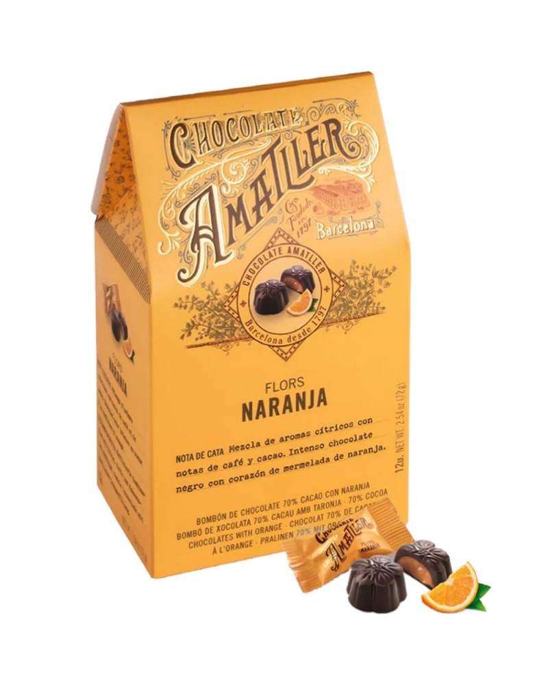 Seleção de Flores 5 sabores Amatller 180gr.