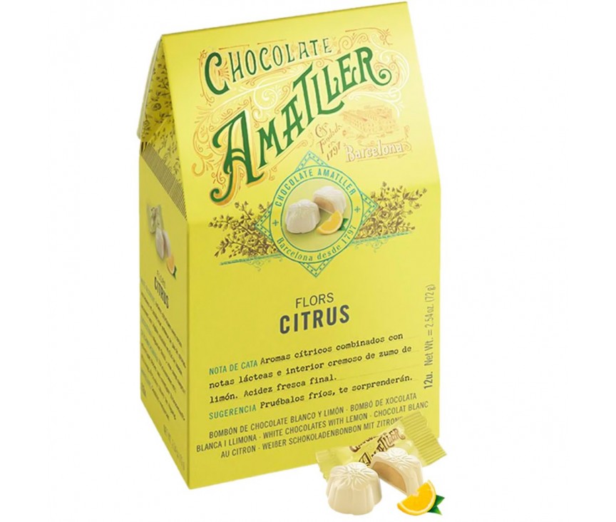 Seleção de Flores 5 sabores Amatller 180gr.