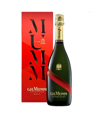 G.H Mumm Grand Cordon Champagne Estuchado 