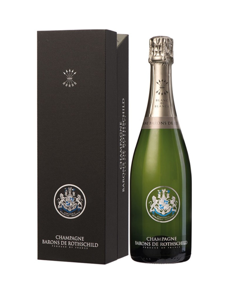 CHAMPAGNE BARONS DE ROTHSCHILD BLANC DE BLANCS ESTUCHADO 75CL.