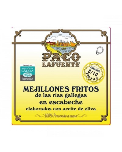 Mejillones Fritos En Escabeche Paco Lafuente 8/10