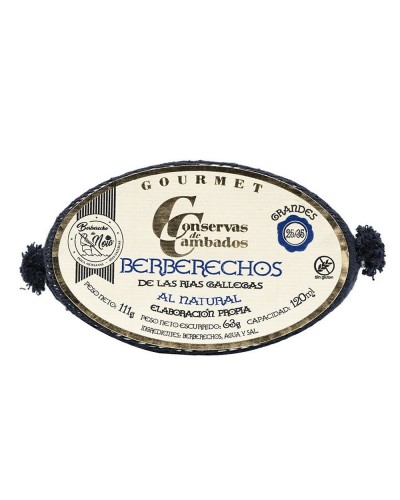 Berberechos De Cambados Gourmet 25/35 und 120ml.