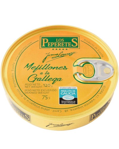 Mejillones a la Gallega Peperetes 120 gr