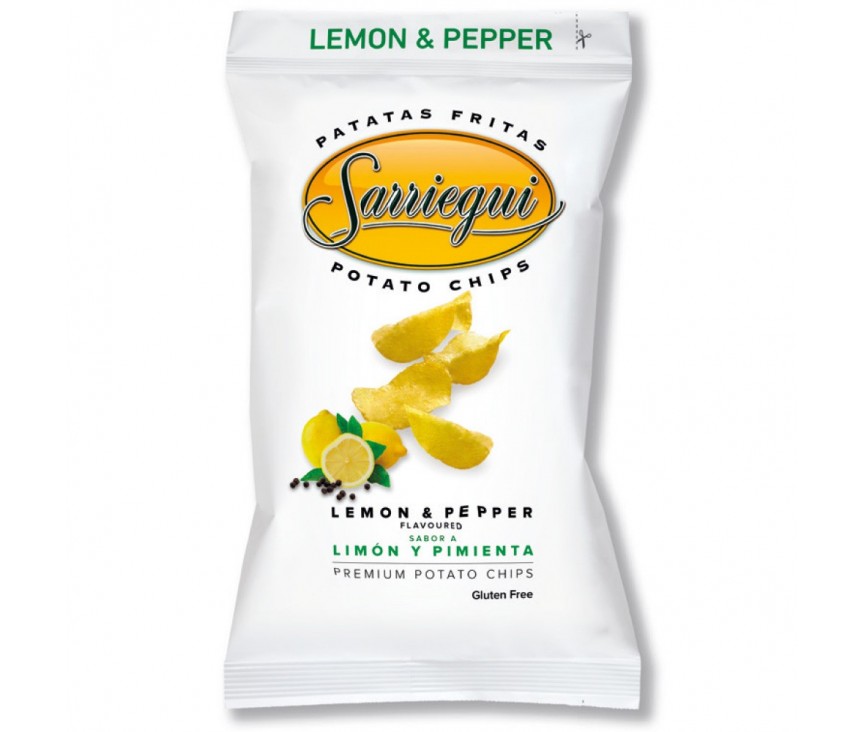 Patatas Fritas Gourmet Sarriegui Chorizo Picante 40gr. Caja 20 Und.