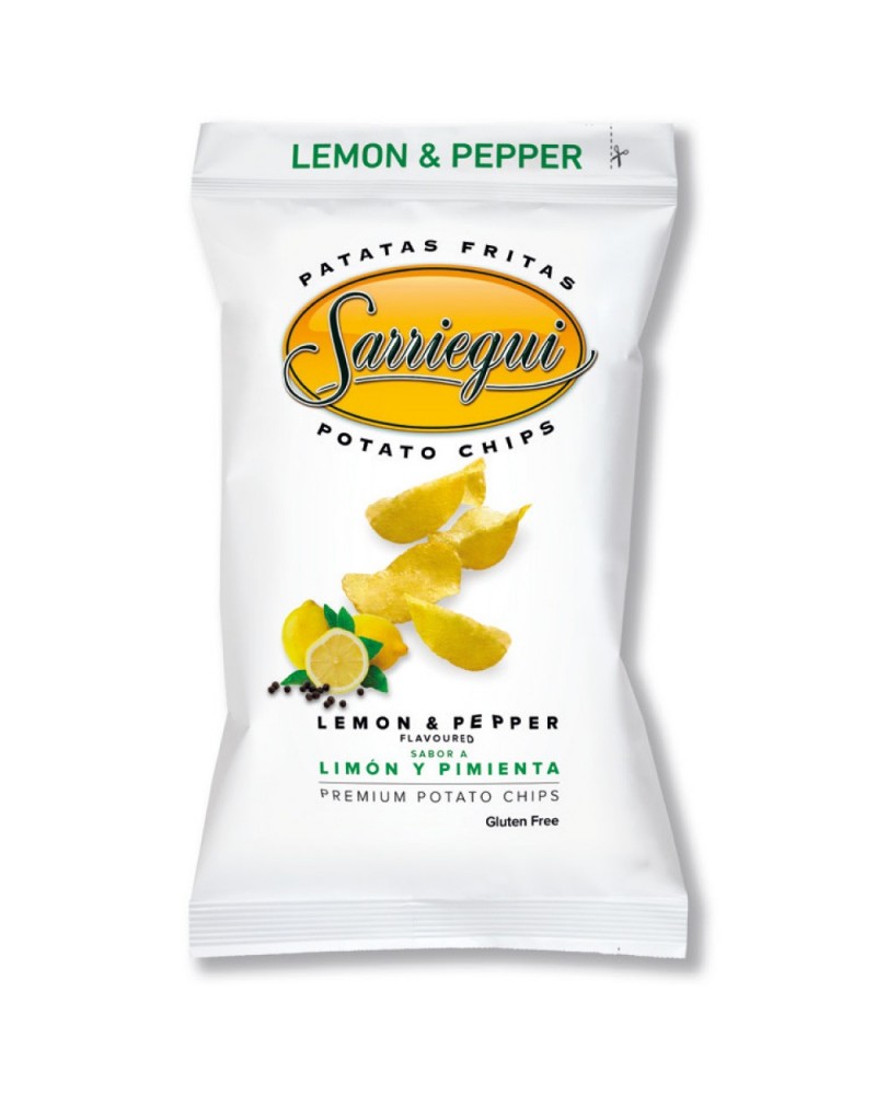 Patatas Fritas Gourmet Sarriegui Chorizo Picante 40gr. Caja 20 Und.