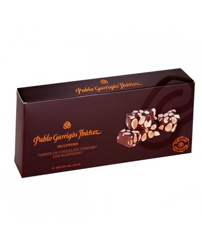 Chocolate Nougat with Milk and Almonds Delicatessen 300gr