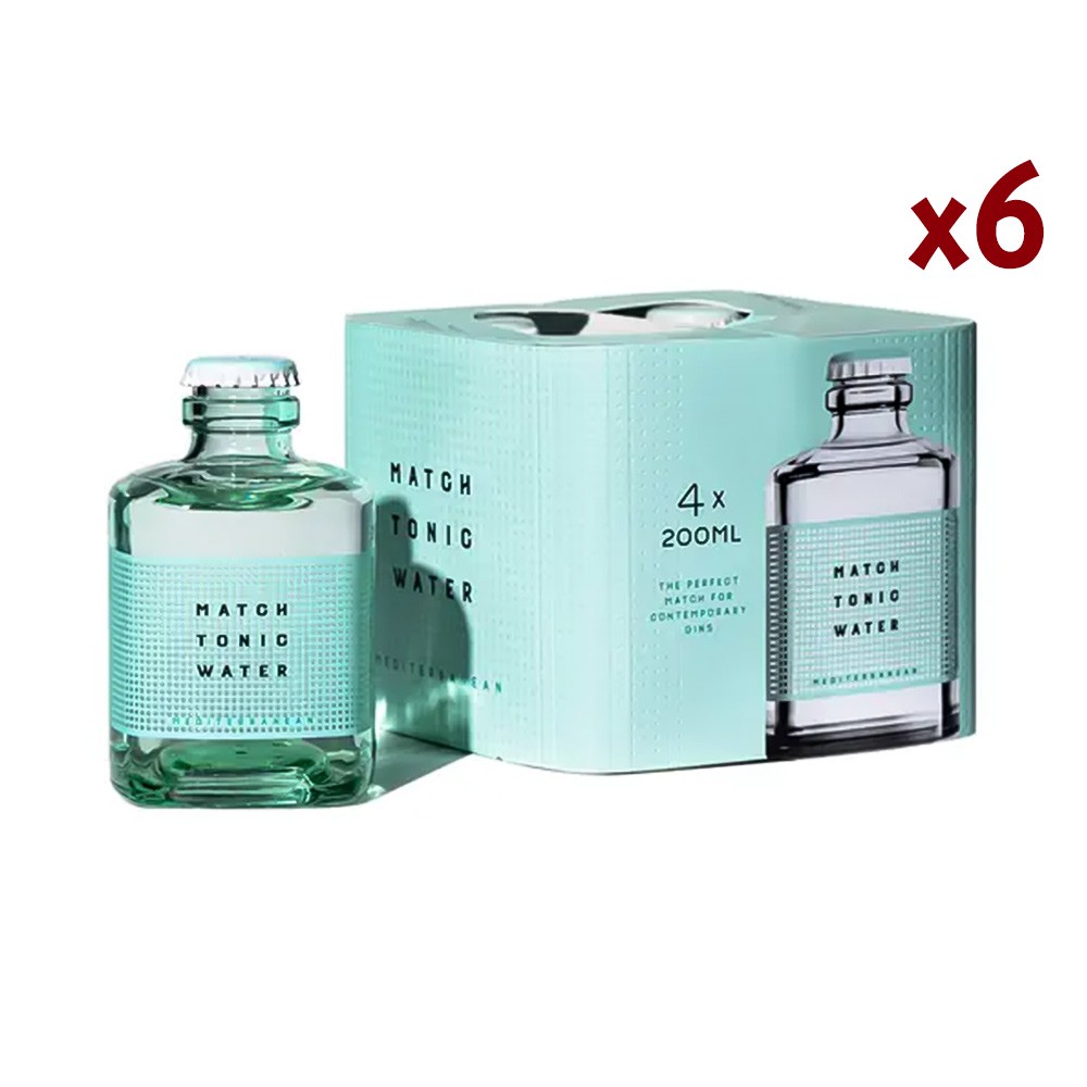 Match Tonic Water Mediterraean 20 Cl. 4 unidades