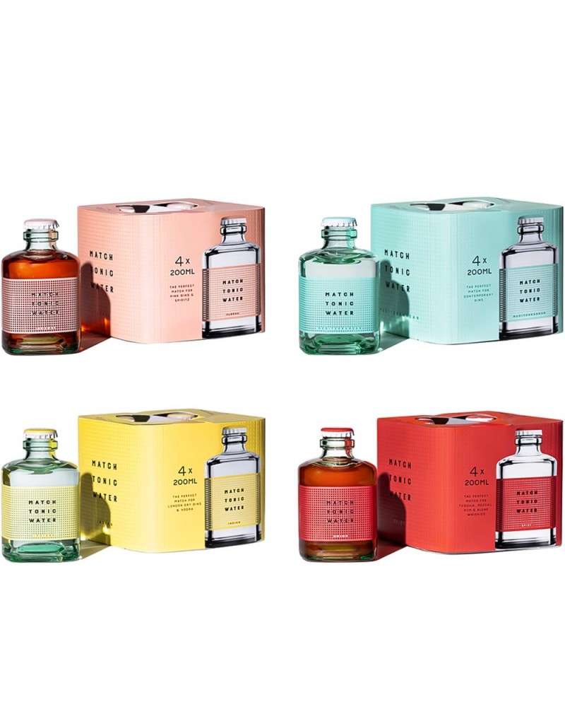 Match Tonic Water Mediterraean 20 Cl. 4 unidades