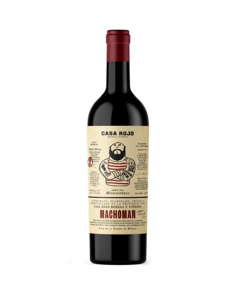 Machoman Monastrell 75cl.