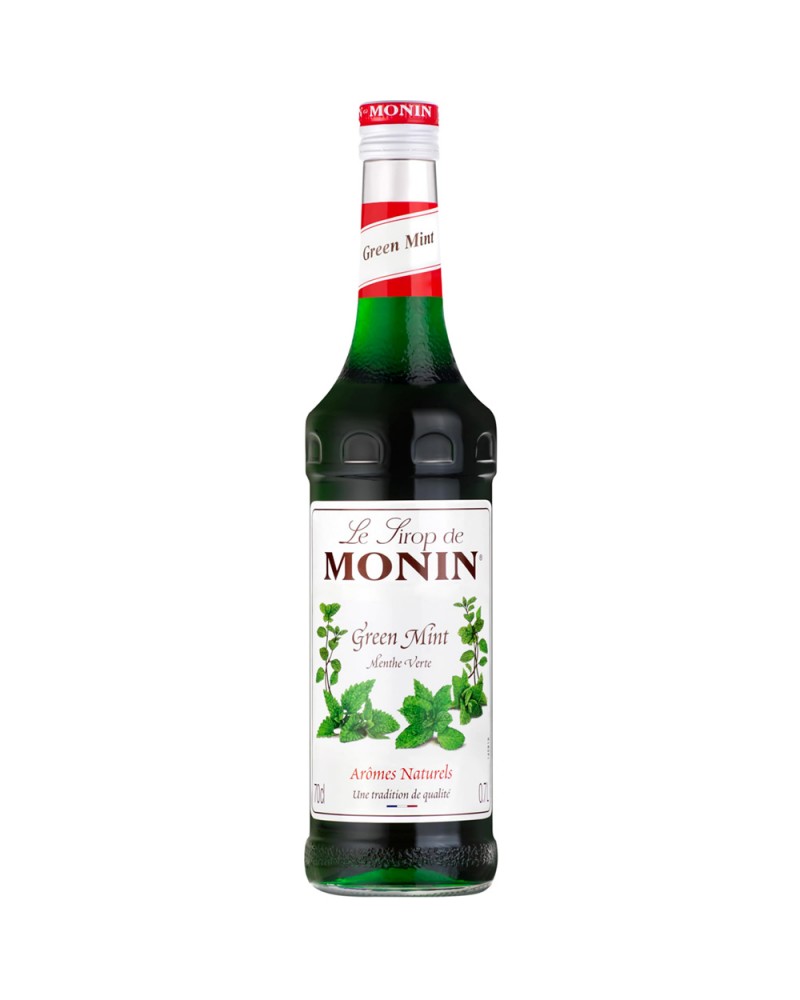 monin menta verde - green mint syrup