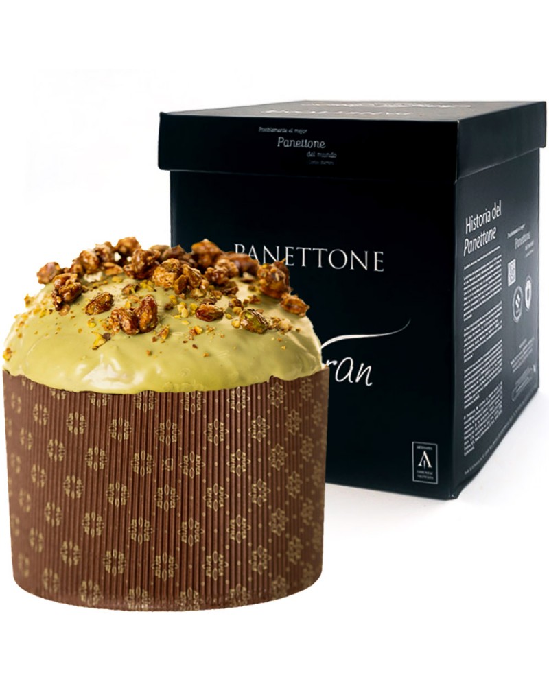 Panettone Relleno de Crema De Pistacho Juanfran Asencio 730gr.