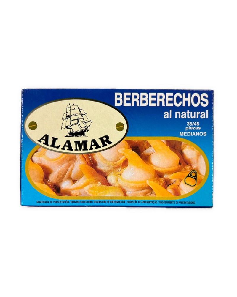 Berberechos al Natural Alamar 35/45 120gr