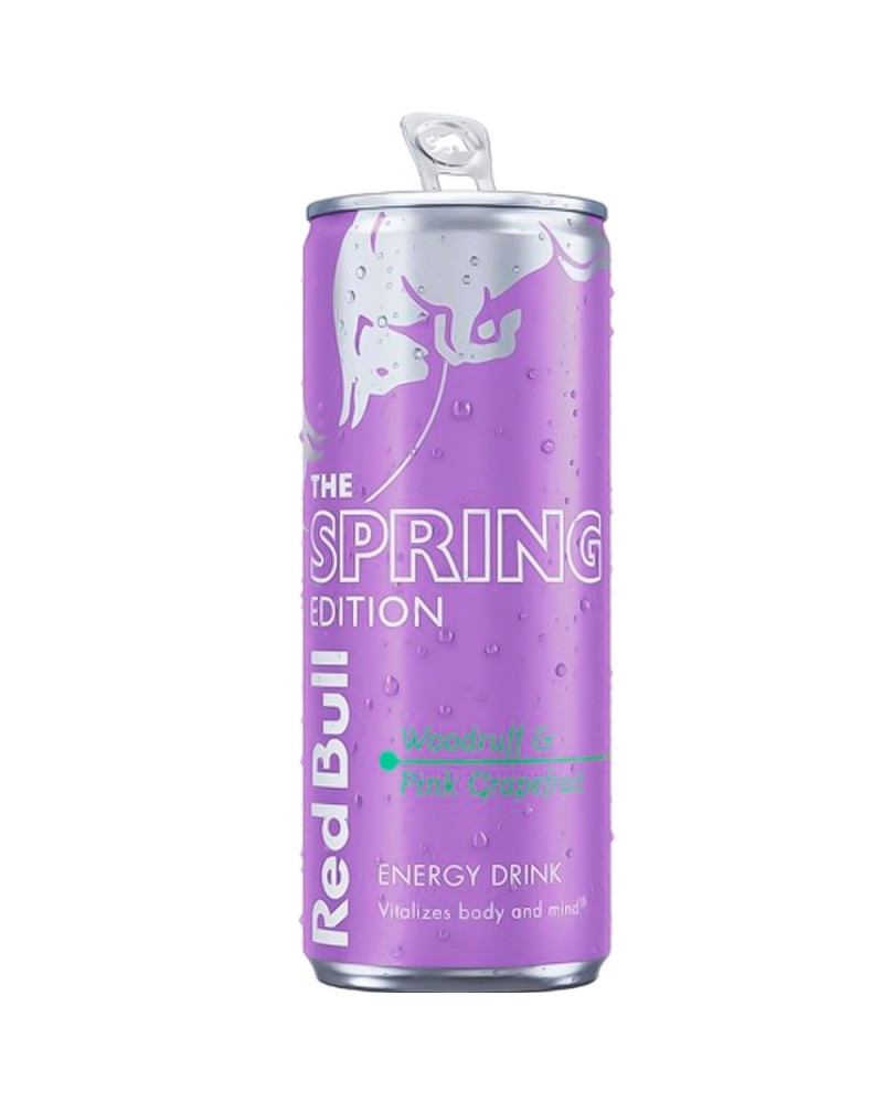 Red Bull Spring Pomelo Sugarfree 25cl caja-24
