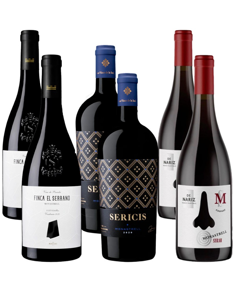 Pack 6 botellas Monastrell Essential