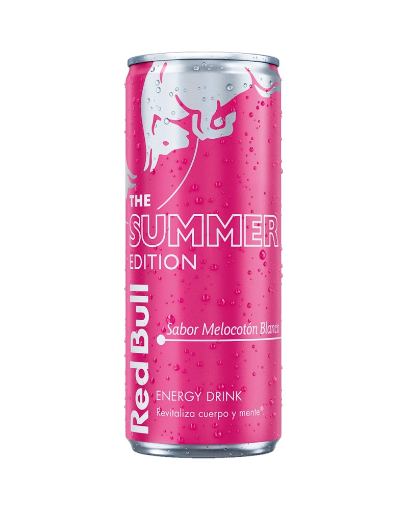 Red Bull Summer Edition Whitepeach 25cl caja-24