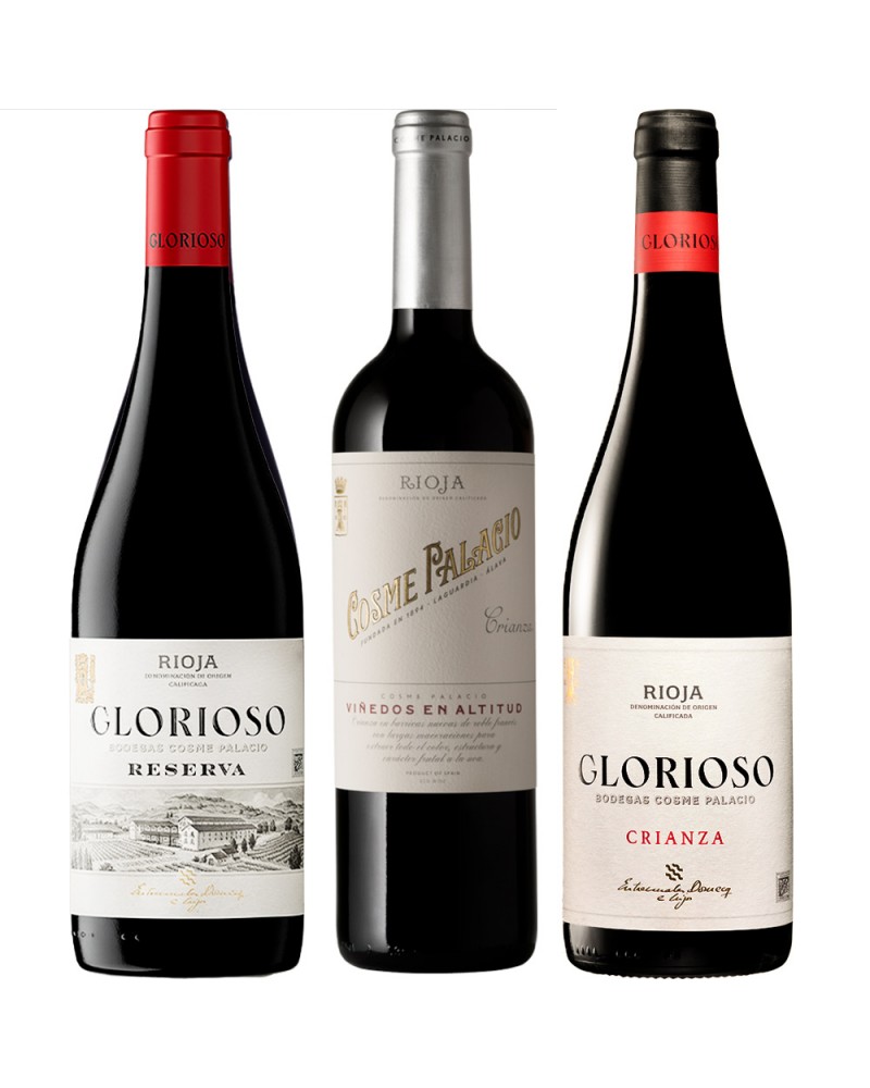 Pack Bodegas Cosme Palacio