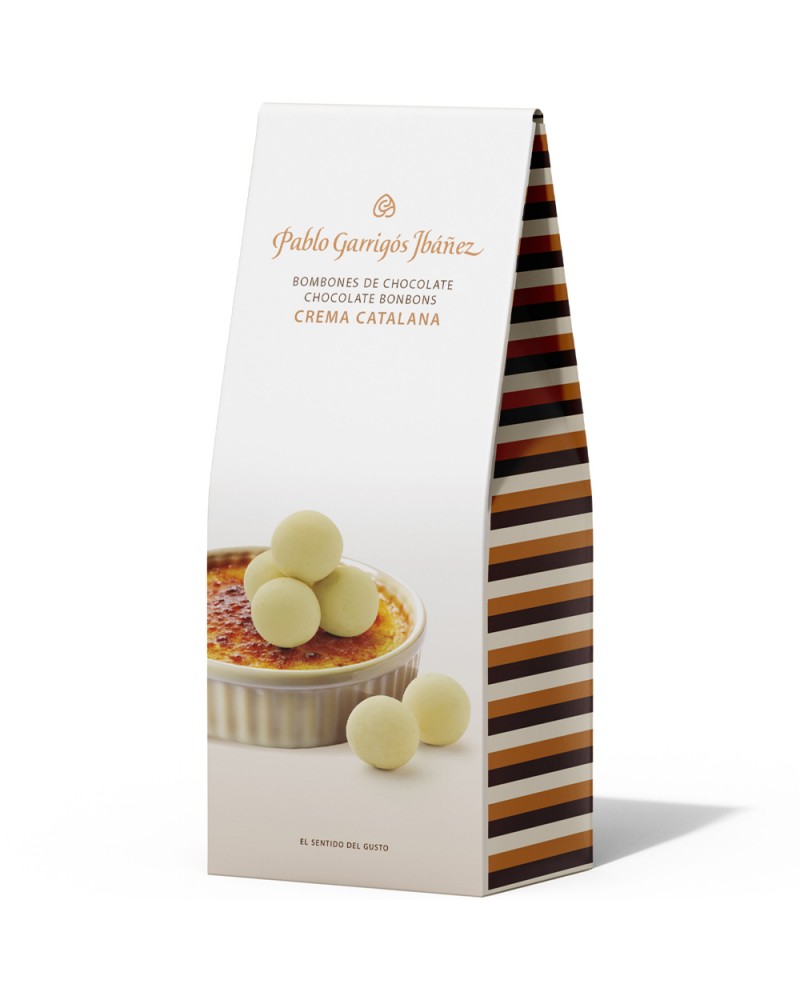 Pablo Garrigos Bombones de Chocolate Crema Catalana 80gr