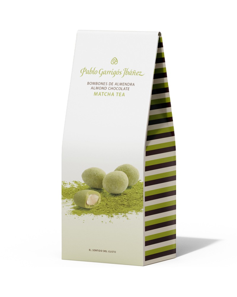 Pablo Garrigos Bombones de Chocolate Matcha Tea 80gr