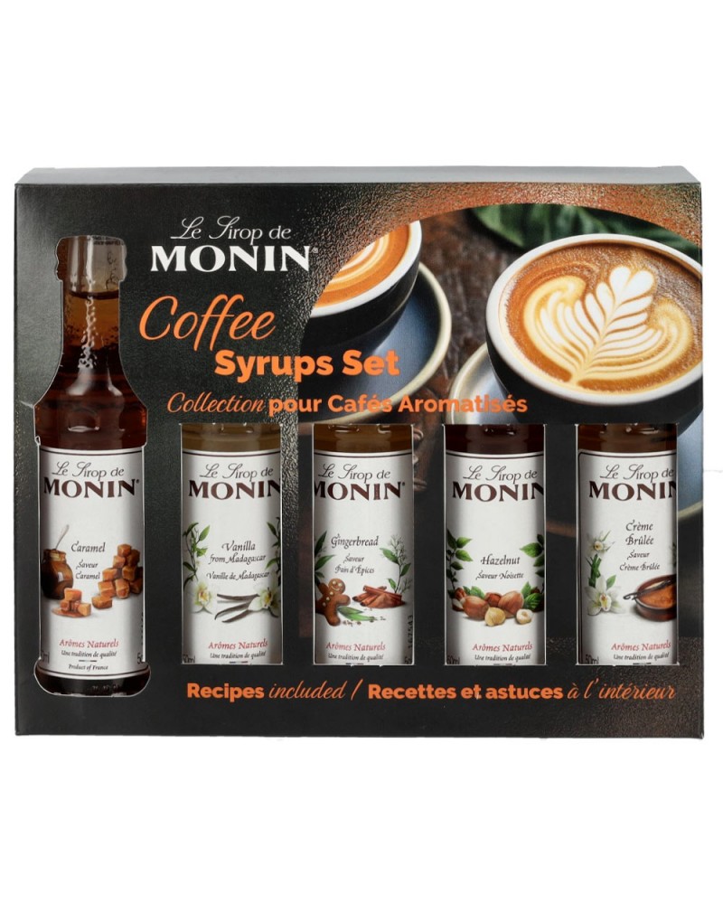 Pack Monin Café (5 minis 5Cl.)