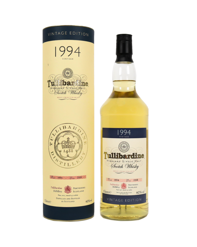 Tullibardine 1994 Single Malt Vintage Edition + Estuche