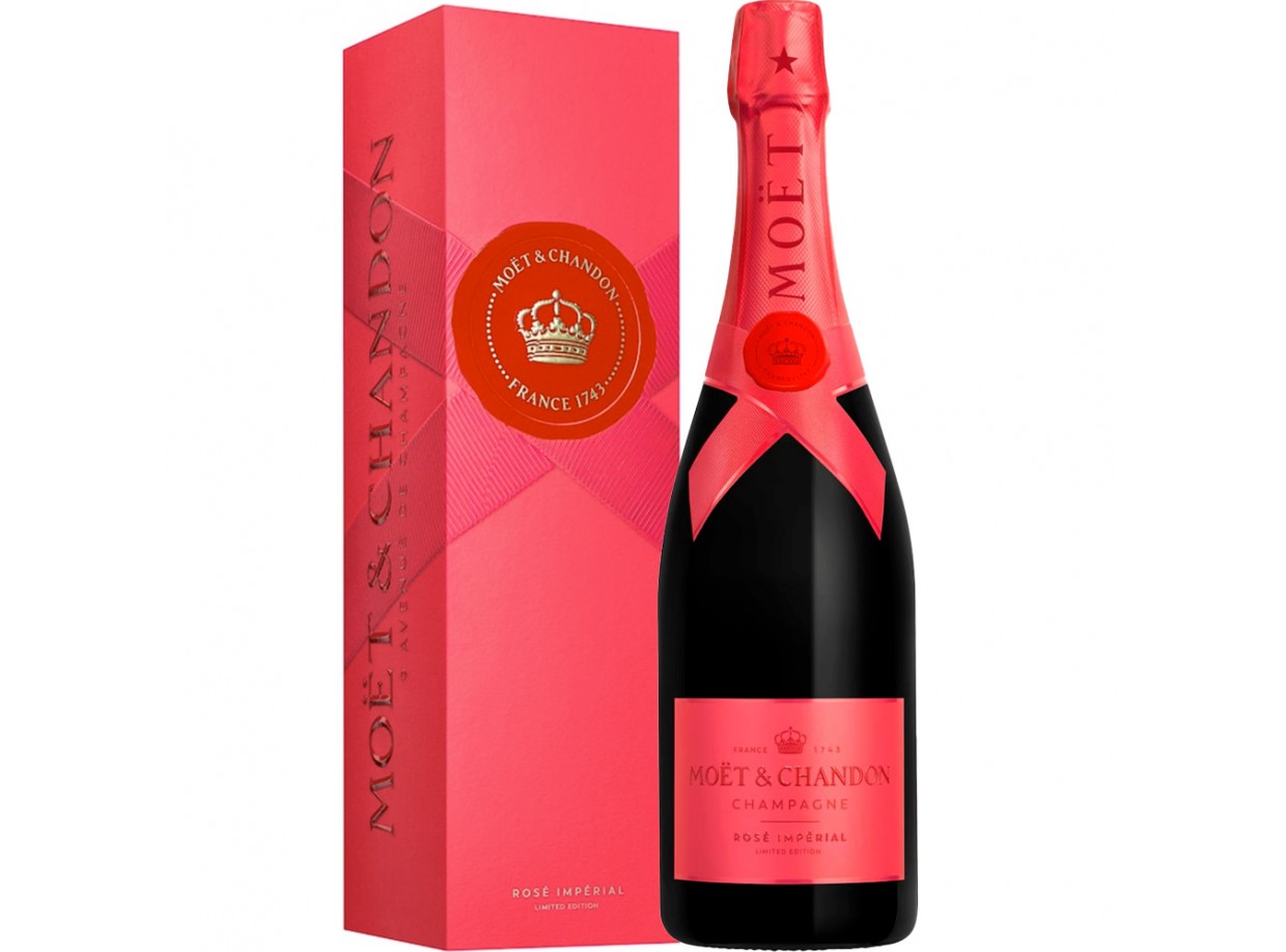 Moët & Chandon Imperial Rose Estuchado EOY Pink Limited Edition - C Moët & Chandon Imperial Rose Estuchado EOY Pink Limited Edition - C