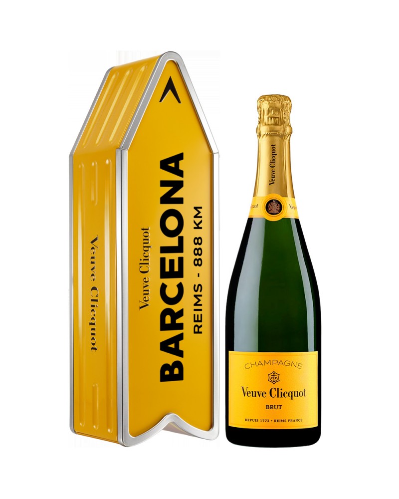 Veuve Clicquot Brut Estuchado Arrow Barcelona