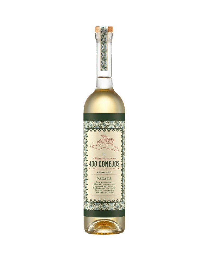 Mezcal Reposado 400 Conejos