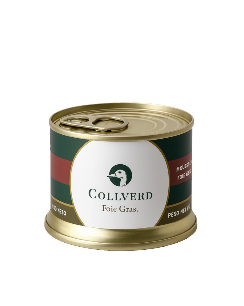 Mousse Canard Foie Lata Doble Apertura Collverd 130gr.