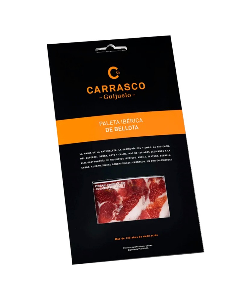 Paleta de Bellota 100% iberico Carrasco Loncheado 100gr