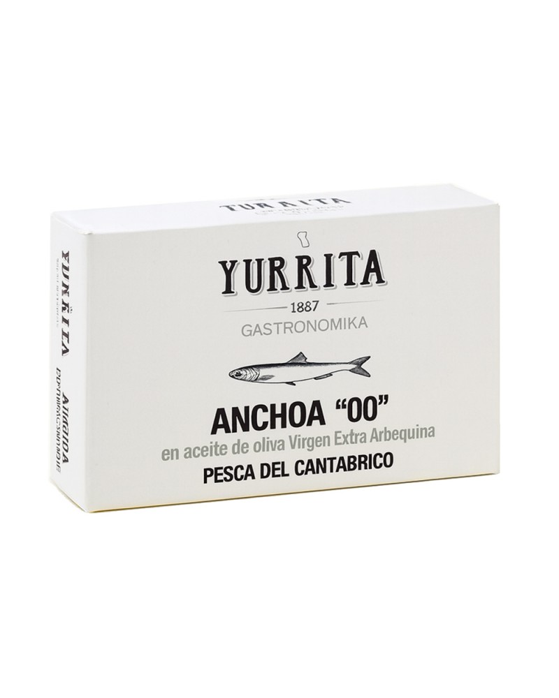 Yurrita Anchoa 00 en Aceite de oliva Virgen Extra Arbequina 105gr.