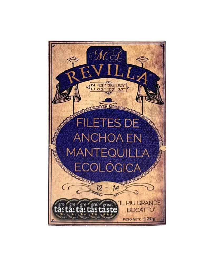 Anchoa en Mantequilla Revilla 12/14 120g