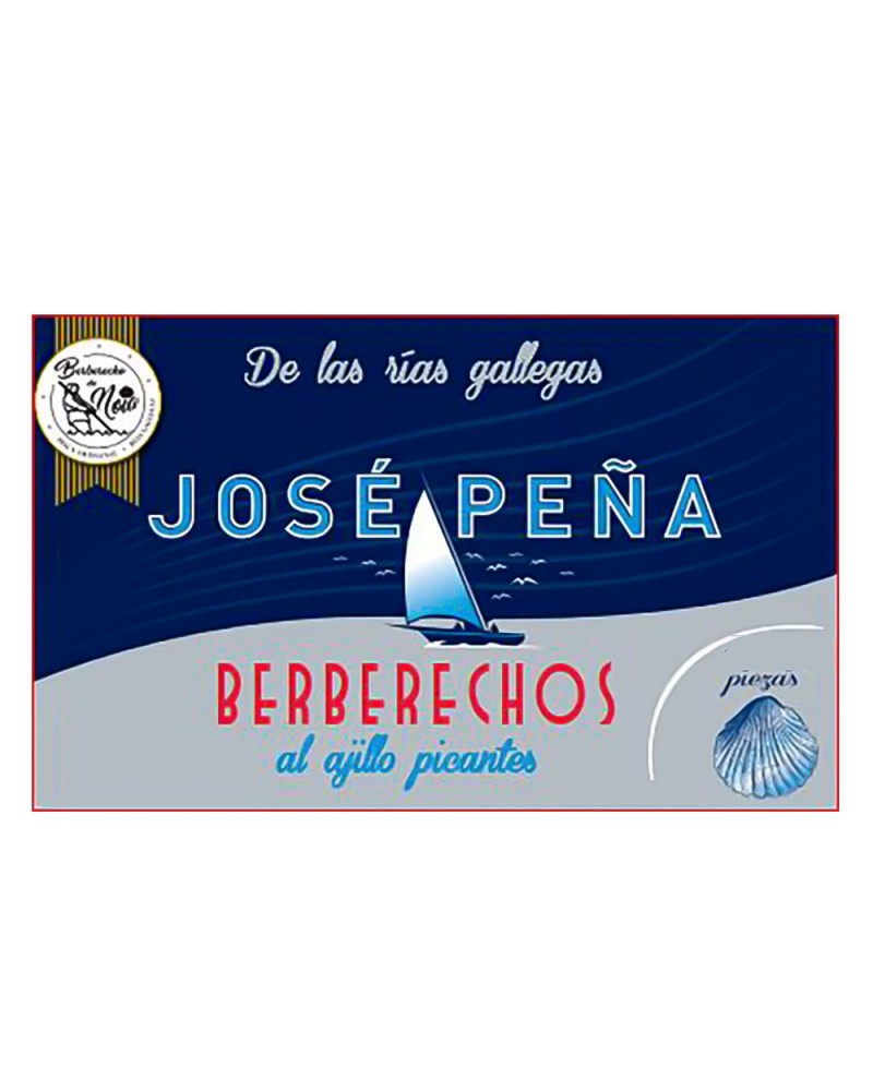 Berberechos al Ajillo Jose Peña 30-40 110gr