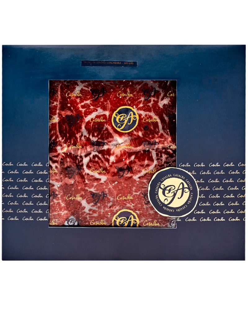 Cecina de Wagyu Japonesa Loncheada Casalba 100gr