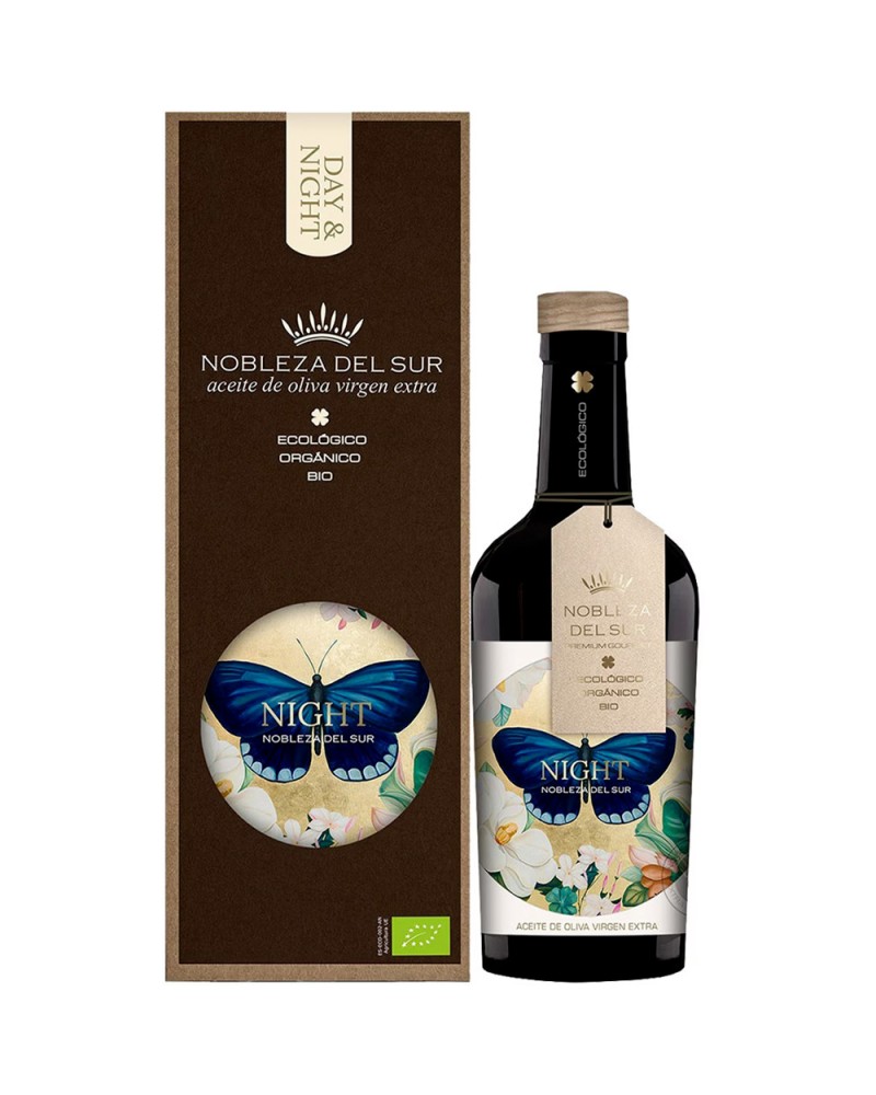 Aceite de Oliva Virgen Extra Ecologico NIGHT 500ml Estuchado Nobleza del Sur