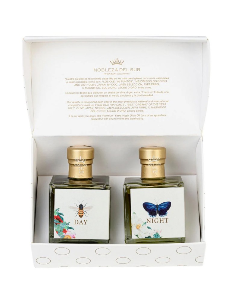 Estuche 2 Botellas de Aceite Day & Night Nobleza del Sur 2x100ml