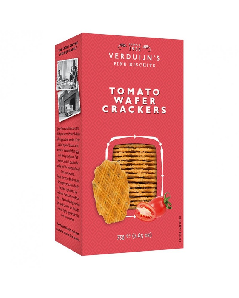 Crackers Tomate Wafer - Verduijn's 75gr.