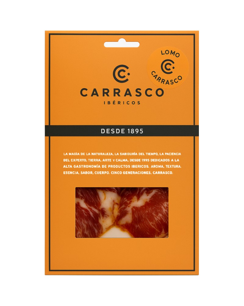 Lomo de Bellota 100% iberico Carrasco Loncheado 100gr