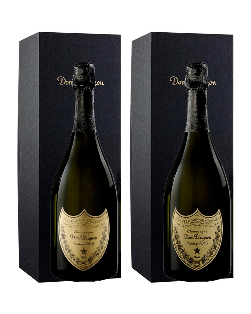 Pack Dom Perignon Golden Vintages 2012 & 2015