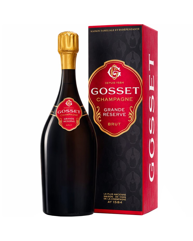 Gosset Grande Reserve Brut Estuchado Magnum 1,5L.