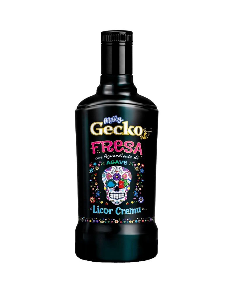 Licor de tequila fresa Gecko 70cl.