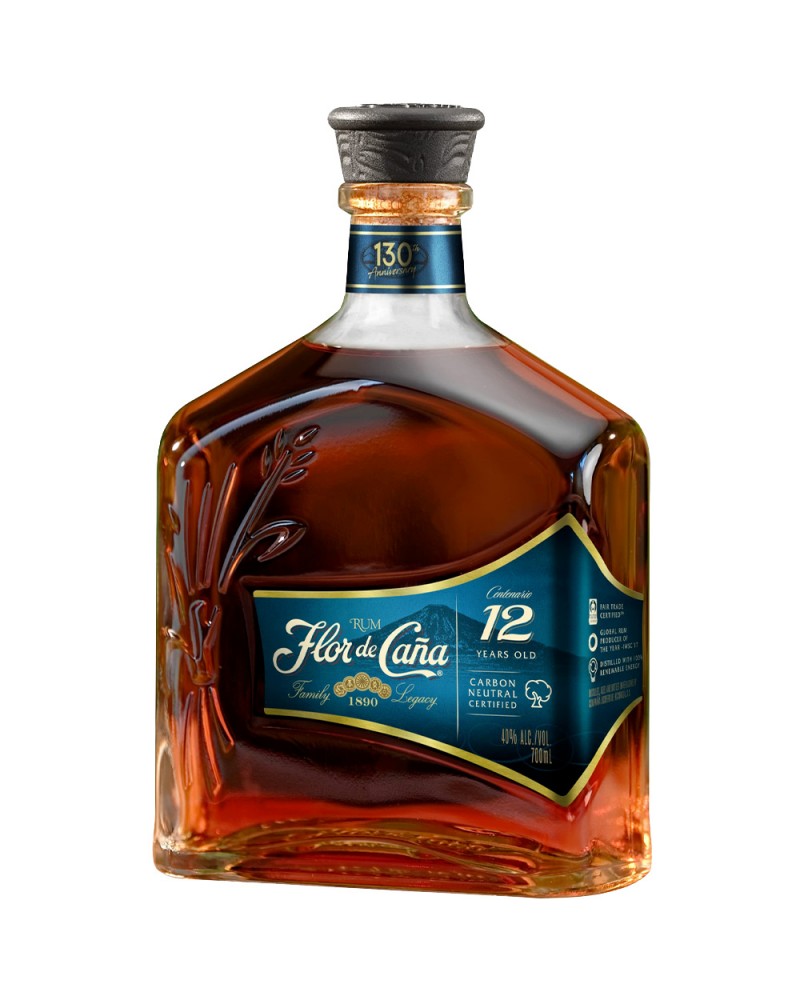 Flor de Caña 12 Años Centenario