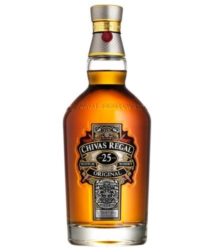 chivas regal 25 years - whisky blended - comprar whisky escoc
