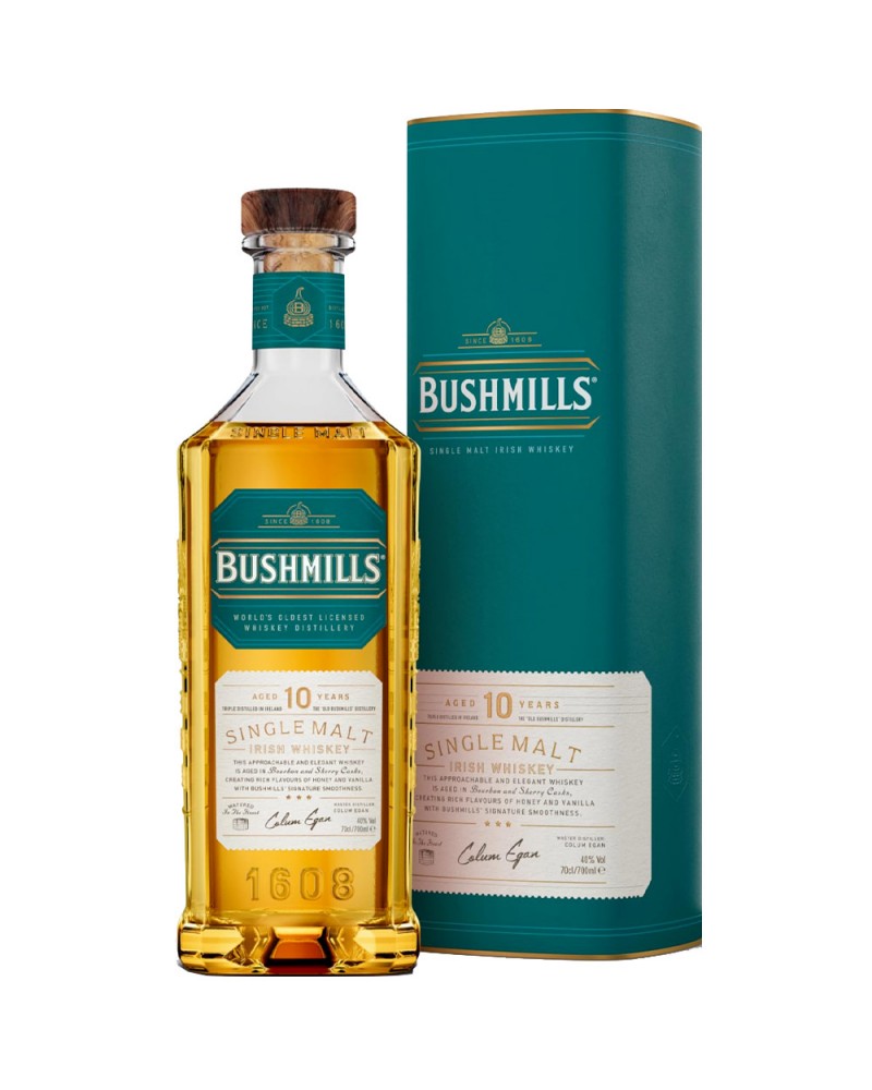 Whisky Bushmills Malt 10 Años