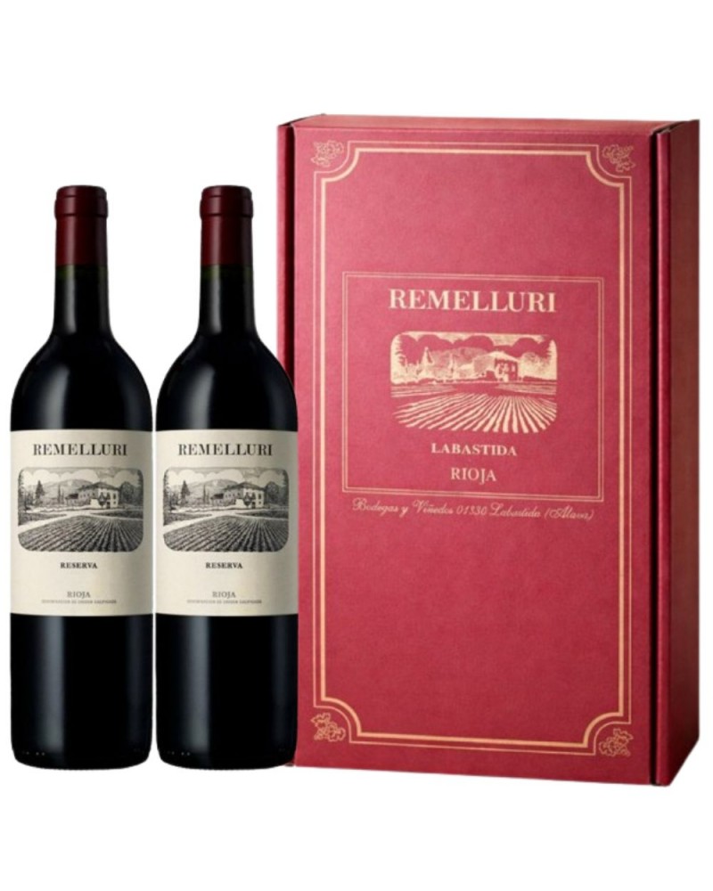 Estuche 2 botellas Remelluri Reserva 2017