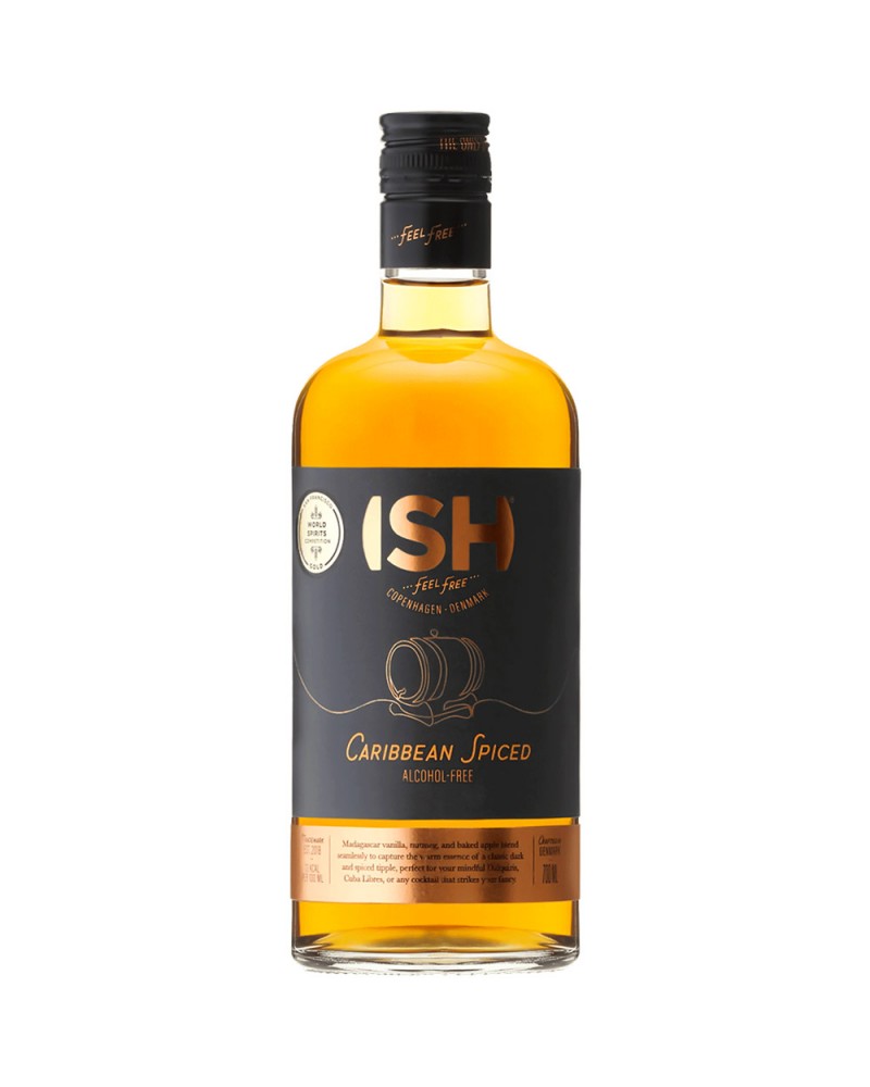 Ron Ish Caribbean Spiced Sin Alcohol 75Cl.
