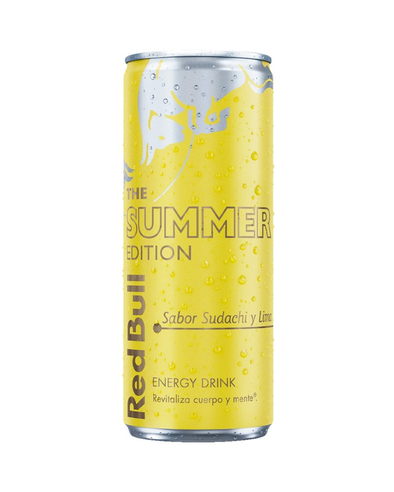 Red Bull Summer Edition Sudachi y Lima 25cl Caja-24
