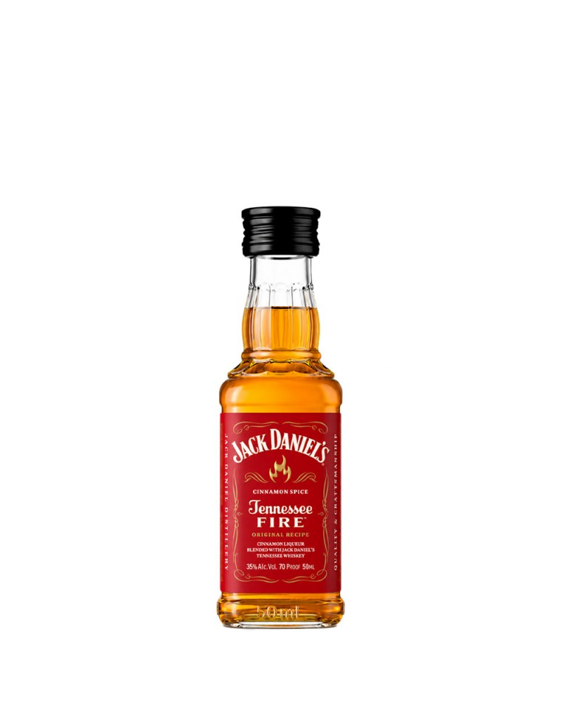 Miniatura Jack Daniel´s Tennessee Fire 5Cl. Caja 10 Ud.