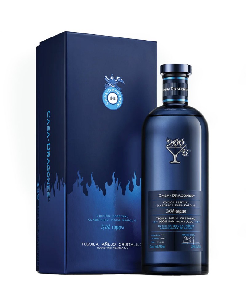 Tequila Casa Dragones 200 Copas
