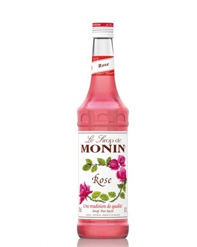 sirope monin rosas - monin rose syrup